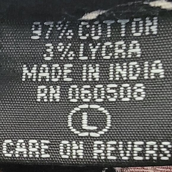 Floral Cotton A-Line Halter Dress Size L - Picture 4 of 8